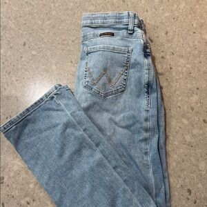 Wrangler Light Blue Straight Leg Jeans